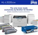 Brother HL-L3220CDW Wireless Compact Digital Color Printer For Cheap