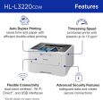 Brother HL-L3220CDW Wireless Compact Digital Color Printer For Cheap