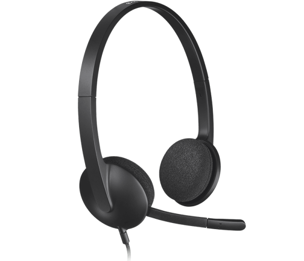 Logitech H340 USB Stereo Headset 981-000477 (2 Years Manufacture Local Warranty In Singapore)-EOL For Cheap