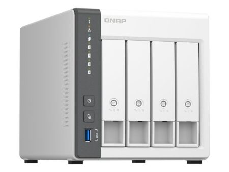 QNAP 4-Bay Desktop ARM A-55 2GHz CPU 4GB RAM fixed NAS (QN-TS-433-4G) (2 Years Manufacture Local Warranty In Singapore) Hot on Sale