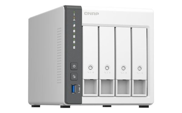 QNAP 4-Bay Desktop ARM A-55 2GHz CPU 4GB RAM fixed NAS (QN-TS-433-4G) (2 Years Manufacture Local Warranty In Singapore) Hot on Sale