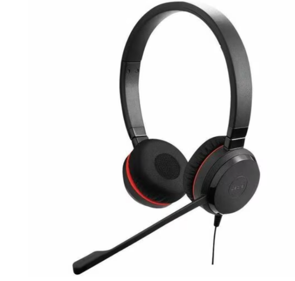 Jabra Evolve 20 SE Wired MS Stereo Headset USB-C 4999-823-389 (2 Years Manufacture Local Warranty In Singapore) -EOL Fashion