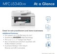 Brother MFC-J5340DW Business Color Inkjet All-in-One Printer Fashion