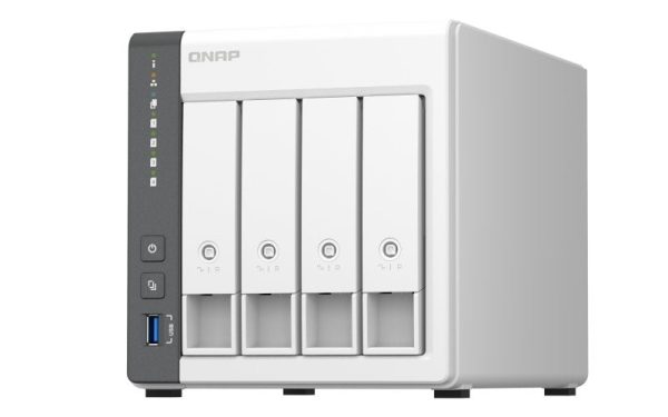 QNAP 4-Bay Desktop ARM A-55 2GHz CPU 4GB RAM fixed NAS (QN-TS-433-4G) (2 Years Manufacture Local Warranty In Singapore) Hot on Sale