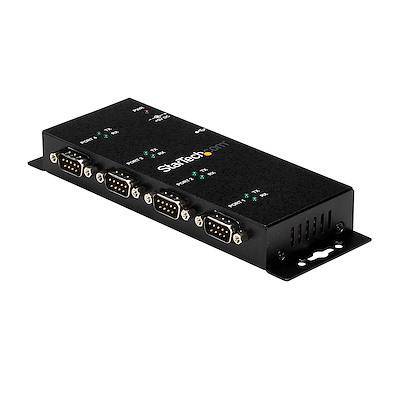 StarTech 4 Port USB to DB9 RS232 Serial Adapter Hub – Industrial DIN Rail and Wall Mountable ICUSB2324I (2 Years Manufacture Local Warranty In Singapore)-EOL Online now