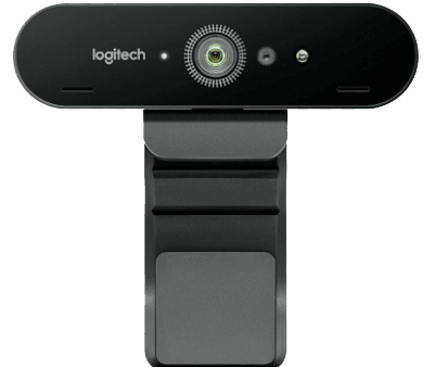 Logitech BRIO 4K Ultra HD WebCam with HDR and Hello Support 960-001105 (3 Years Manufacture Local Warranty In Singapore) -Promo Price While Stock Last Online