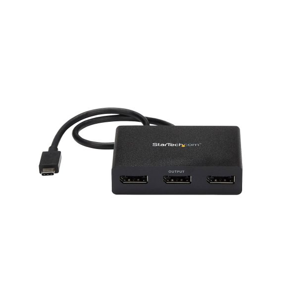 Startech 3 Port USB-C to DisplayPort Splitter MST Hub MSTCDP123DP(3 Years Manufacture Local Warranty In Singapore) -EOL Online now