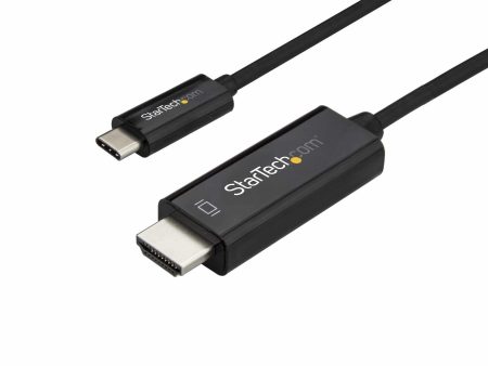 Startech USB Type C to HDMI 2.0 Cable 3m Black DisplayPort Alt Mode 4K 60Hz Thunderbolt 3 Compatible CDP2HD3MBNL (3 Years Manufacture Local Warranty In Singapore) Online now