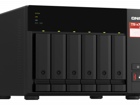 QNAP 6-bay NAS, AMD Ryzen V1000 series V1500B 4C 8T 2.2GHz, 8GB  (QN-TS-673A-8G) (3 Years Manufacture Local Warranty In Singapore) For Discount