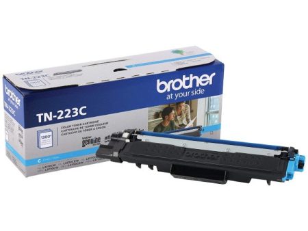 Brother TN223C Standard Yield Cyan Toner Cartridge (1,300 Yield) For Discount