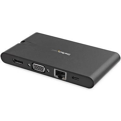 StarTech USB C Multiport Adapter Mini Dock HDMI 4K or VGA 1080p Video - 100W Power Delivery Passthrough, 3-port USB 3.0 Hub, GbE, SD & MicroSD DKT30CHVSCPD (3 Years Manufacture Local Warranty In Singapore) Online