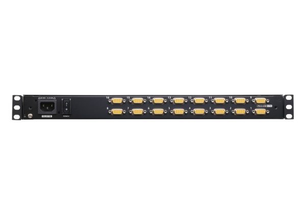 Aten 16-Port PS 2-USB VGA Single Rail WideScreen LCD KVM Switch- CL3116NX (1 Year Manufacture Local Warranty In Singapore) Discount