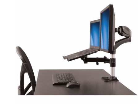 StarTech SINGLE-MONITOR ARM - LAPTOP STAND(ARMUNONB) (2 Years Manufacture Local Warranty In Singapore) Online now