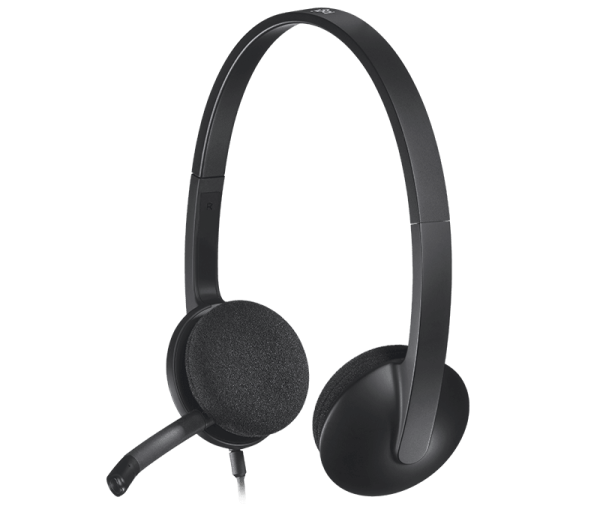 Logitech H340 USB Stereo Headset 981-000477 (2 Years Manufacture Local Warranty In Singapore)-EOL For Cheap