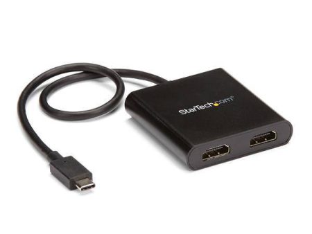 Startech 2-Port Multi Monitor Adapter - USB-C to 2x HDMI Video Splitter - USB Type-C to HDMI MST Hub - Dual 4K 30Hz or 1080p 60Hz - Thunderbolt 3 Compatible - Windows Only MSTCDP122HD (3 Years Manufacture Local Warranty In Singapore) Online