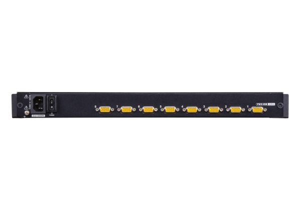 Aten 8-Port PS 2-USB VGA Single Rail LCD KVM Switch- CL1308N (1 Year Manufacture Local Warranty In Singapore) Sale