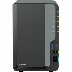 Synology DS224+ J4125 2.0GHZ QC 2GB DDR4 2x 1GbE RJ-45 2x USB 3.2 (2 Years Manufacture Local Warranty In Singapore) Hot on Sale