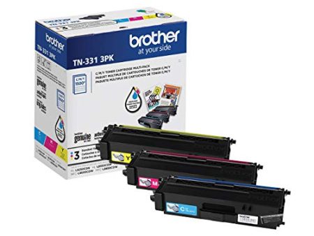 Brother TN331 Standard-Yield Color Toner (3) Pack TN3313PK Sale