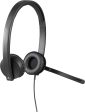 Logitech H570e USB Stereo Headset 981-000574  (2 Years Manufacture Local Warranty In Singapore) -Promo Price While Stock Last Online Hot Sale