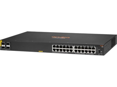 HPE Aruba 6100 24G Class4 PoE 4SFP+ 370W Switch (JL677A) (Lifetime Warranty) Online now