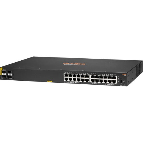 HPE Aruba 6100 24G Class4 PoE 4SFP+ 370W Switch (JL677A) (Lifetime Warranty) Online now