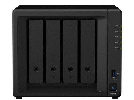 Synology DS418 NAS 4 Bay Tower (2 Years Manufacture Local Warranty In Singapore) -EOL Fashion