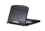 Aten Ultra Short Depth Dual Rail WideScreen LCD Console (USB, HDMI   DVI   VGA)- CL3800NW (1 Year Manufacture Local Warranty In Singapore) For Cheap