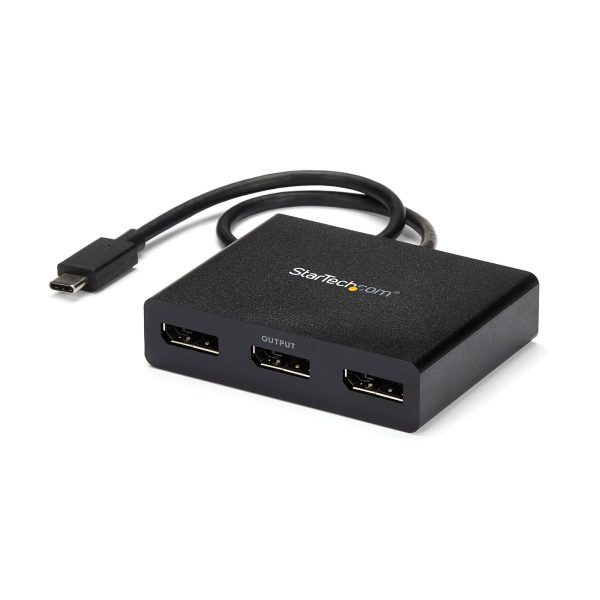 Startech 3 Port USB-C to DisplayPort Splitter MST Hub MSTCDP123DP(3 Years Manufacture Local Warranty In Singapore) -EOL Online now