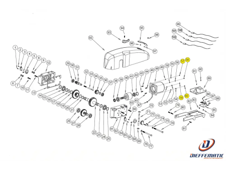 100066 2 Dado M6 Alto Zincato Basic Bazer Ricambio Hot on Sale