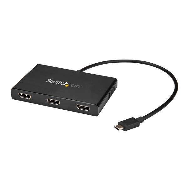 Startech 3 Port USB-C to HDMI Splitter MST Hub MSTCDP123HD (3 Years Manufacture Local Warranty In Singapore) Supply