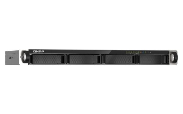 QNAP Short depth 1U rackmount 4-bay NAS  M.2 NVMe SSD caching with 4GB RAM (QN-TS-435XeU-4G) (3 Years Manufacture Local Warranty In Singapore)-EOL Sale