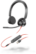 Poly (Plantronics) Blackwire 3325 USB Headset (2 Years Manufacture Local Warranty In Singapore)- While Stock Last For Discount