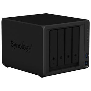 Synology 4Bay 2.0 GhZ QC 2x GBE 4GBDDR4 2xM.2 2280 slot 2xUSB3.0 Online