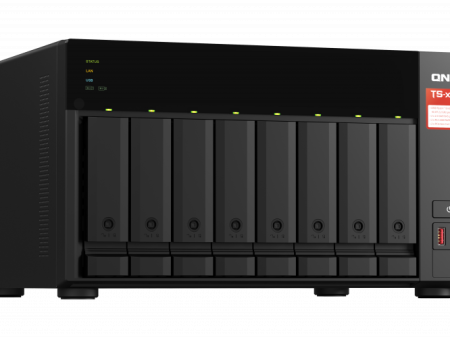 QNAP  8-bay NAS, AMD Ryzen V1000 series V1500B 4C 8T 2.2GHz, 8GB (QN-TS-873A-8G) (3 Years Manufacture Local Warranty In Singapore) on Sale