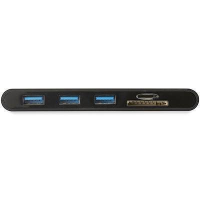 StarTech USB C Multiport Adapter Mini Dock HDMI 4K or VGA 1080p Video - 100W Power Delivery Passthrough, 3-port USB 3.0 Hub, GbE, SD & MicroSD DKT30CHVSCPD (3 Years Manufacture Local Warranty In Singapore) Online