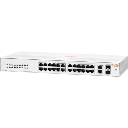 HPE Aruba Switch Instant On 1430 26G 2 SFP (R8R50A) (Lifetime Warranty) Hot on Sale