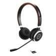 Jabra Evolve 65 MS Stereo Professional Wireless Headset With USB Adaptor 234 (2 Years Manufacture Local Warranty In Singapore)-EOL Online Sale