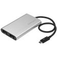 StarTech Thunderbolt 3 to Dual DisplayPort Adapter - 4K 60Hz - Windows Only Compatible - Monitor Adapter - DP Adapter (TB32DP2) -EOL For Discount