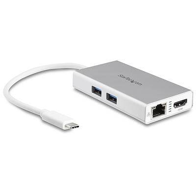 StarTech USB-C Multiport Adapter 4K HDMI, GbE, USB-A 3.0 x 2 Hub - White DKT30CHPDW (3 Years Manufacture Local Warranty In Singapore) Online