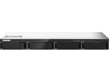 QNAP Short depth 1U rackmount 4-bay NAS  M.2 NVMe SSD caching with 4GB RAM (QN-TS-435XeU-4G) (3 Years Manufacture Local Warranty In Singapore)-EOL Sale