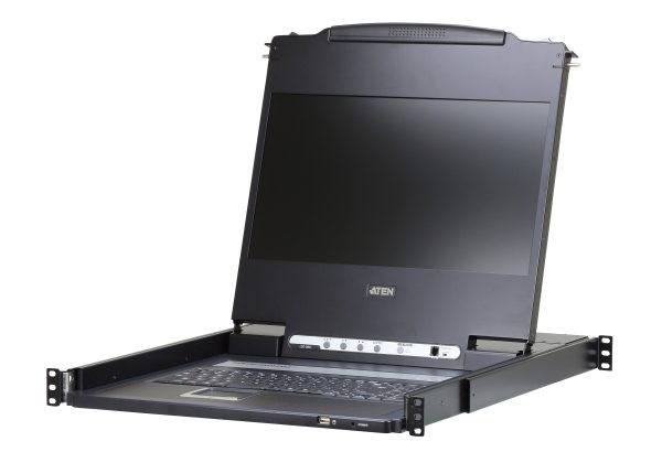 Aten Single Rail LCD Console (USB, HDMI   DVI   VGA)- CL6700MW (1 Year Manufacture Local Warranty In Singapore) Online Hot Sale