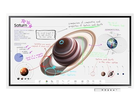 Samsung Flip Pro 55  WM55B with Connectivity Tray Digital Flipchart for Business (LH55WMBWBGCXXS) (CY-TF65BBCXXS) (3 Years 9x5 onsite NBD Manufacture Local Warranty In Singapore) For Cheap