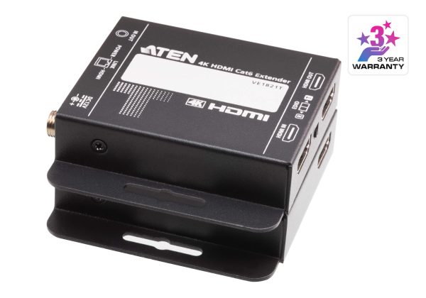 Aten 4K HDMI Cat 6 Extender -VE1821 (3 Year Manufacture Local Warranty In Singapore) Online Sale