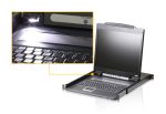 Aten Lightweight Single Rail LCD Console (PS 2-USB, VGA)- CL3000 (1 Year Manufacture Local Warranty In Singapore) Cheap