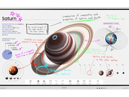 Samsung Flip 3 75  (WM75A) Digital Flipchart for Business (3 Years 9x5 onsite NBD Manufacture Local Warranty In Singapore) Hot on Sale