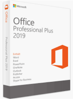 Microsoft Office Professional 2019 (Electronic Digital Download - Activation Code) -EOL Fashion