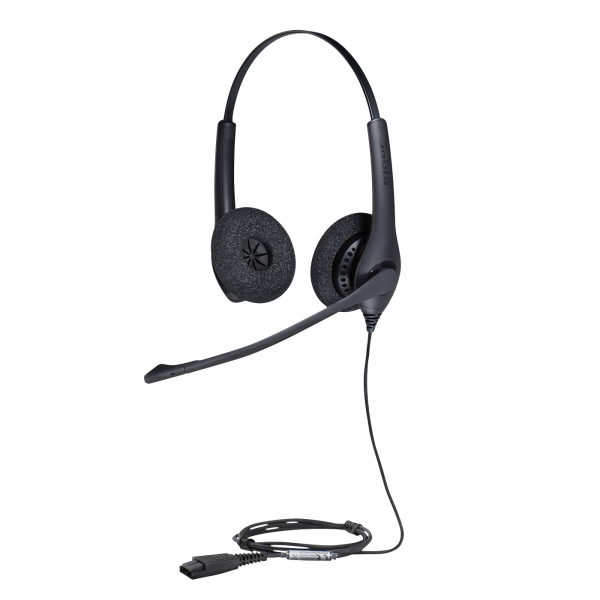 JABRA Biz 1500 Duo Quick Disconnect Headset 1519-0157 (2 Years Manufacture Local Warranty In Singapore) Sale