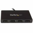 Startech Mini DisplayPort to DisplayPort Multi-Monitor Splitter - 4-Port MST Hub MSTMDP124DP (3 Years Manufacture Local Warranty In Singapore) Supply