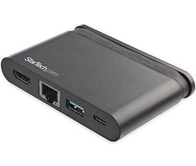 StarTech USB C Multiport Adapter 4K HDMI 1x USB-A, 1x USB-C, GbE, Thunderbolt 3 Travel Dock DKT30CHCPD (3 Years Manufacture Local Warranty In Singapore) on Sale