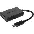 Lenovo USB C To VGA Plus Power Adapter 4X90K86568 (3 Years Manufacture Local Warranty In Singapore)-EOL Fashion